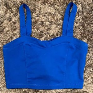 Forever 21 Crop Top with Bow Tie Back